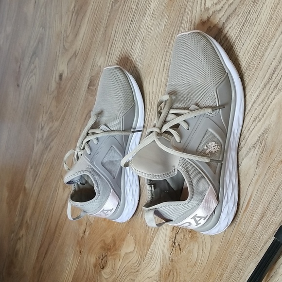 U.S.P.A Womens Polo Assn Grey Sneakers - Picture 5 of 9